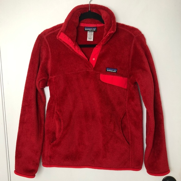 Patagonia Jackets & Blazers - Patagonia Red Re Tool Snap T Pullover